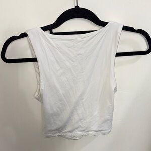 Hoyayo Open Back Crop Top